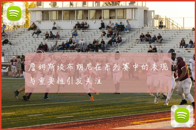 詹姆斯谈布朗尼在系列赛中的表现与重要性引发关注