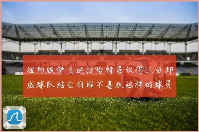 纽约版伊戈达拉哈特虽仅得三分却成球队粘合剂谁不喜欢这样的球员